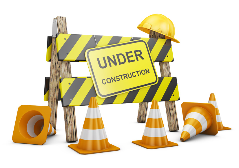 site under construction